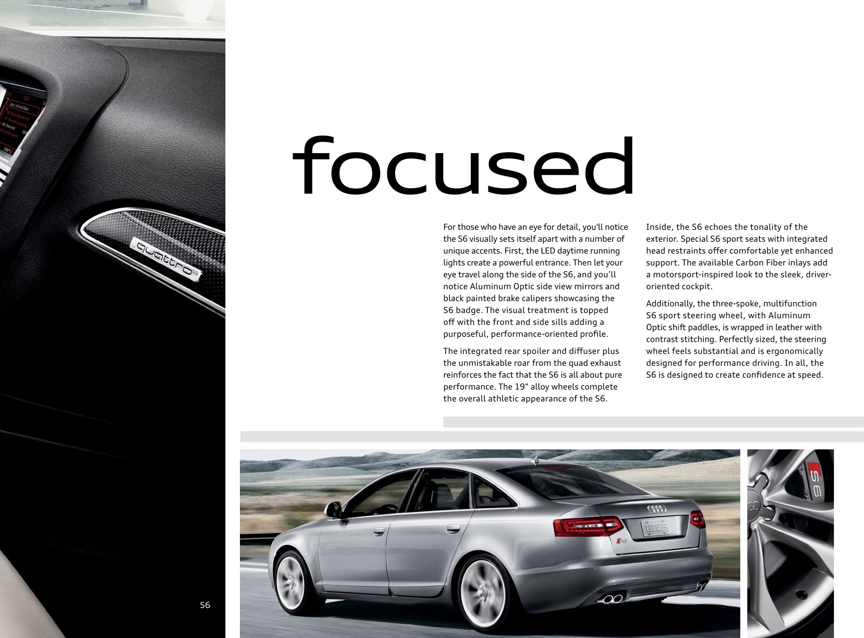 2011 Audi A6 Brochure Page 36